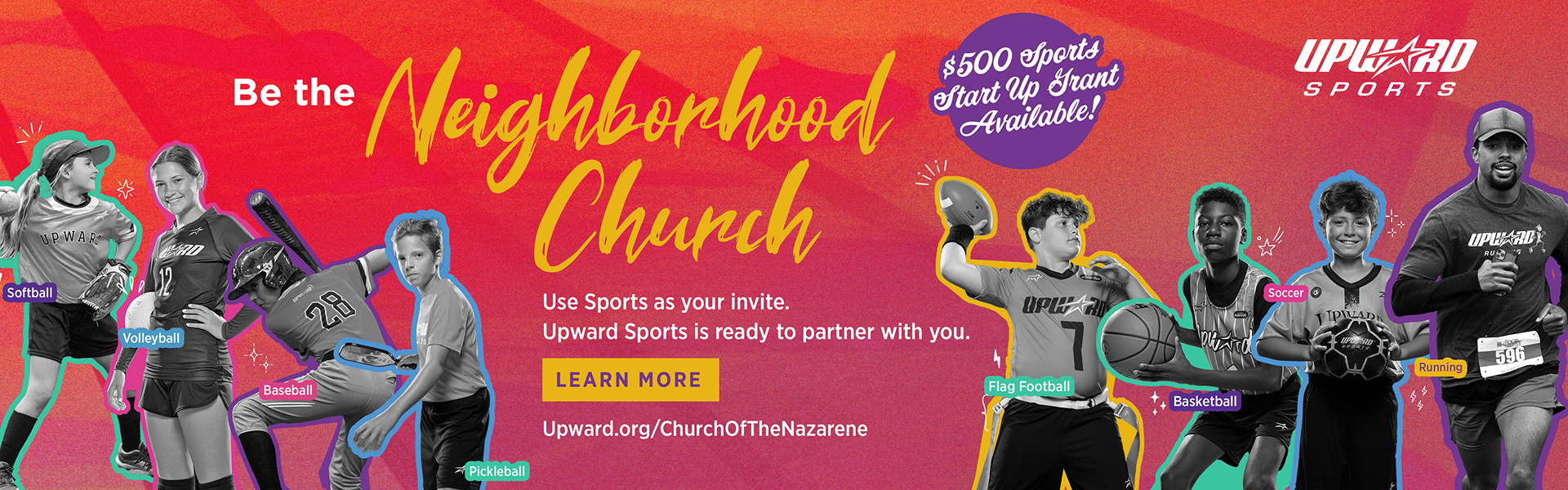 Upwards Banner
