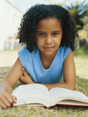 reading girl